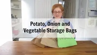 Vegetable Storage Bags Review (potato and onions go in them too)