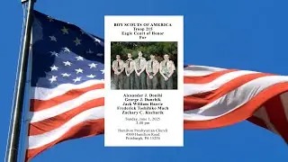 Eagle Scout Court of Honor  6/1/25