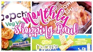 BIG MONTHLY SHOPPING HAUL ⭐ CALORIES & SW SYNS INCLUDED ⭐ TESCO AND ASDA HEALTHY HAUL 🛒 JANUARY 2022