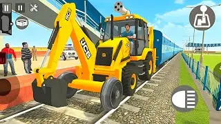 Franklin Purchase Lexriy New JCB Train Railway Station 🤑 Indian Theft Auto Simulator | New update 🤩💥