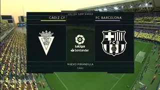 FIFA 22: Cadiz vs Barcelona - La Liga - Full Match