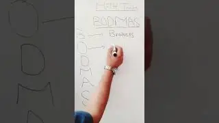 BODMAS Full Form#mathematics #viral #shorts #tricks