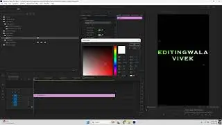 how to make colorful text in premier pro.#premierepro #editing EDITING IN 2026
