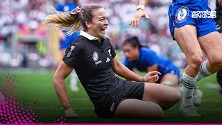 Black Ferns score INCREDIBLE team try 🤯 | New Zealand v France | Rugby World Cup 2025