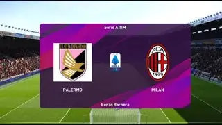 PES CLASSIC SERIE A ANTICIPO 18&deg; GIORNATA PALERMO-MILAN