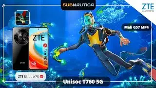 Subnautica Prueba Gaming en el ZTE Blade A75 5G (Unisoc T760 5G) Rendimiento!!