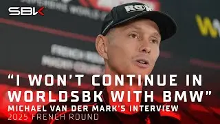 Van der Mark's big update on his future 👀 | 2025 #FrenchWorldSBK 🇫🇷