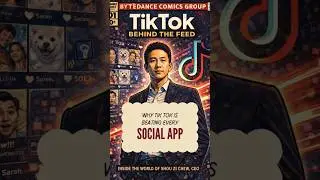 Почему TikTok опережает все социальные приложения. #история #социальныесети #объяснение #тикток #...