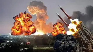 Today, there was an epic explosion, Ukrainian artillery shells shocked the Russian military and inju