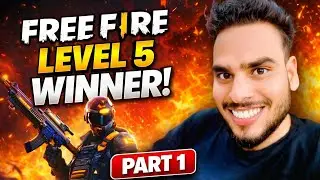 Free fire winner 🏆 five level one time complete part 1