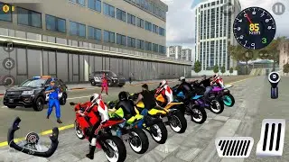 Xtreme Sports Motorbike Onewheeling Highway Stunts Racing Police Escaping - Android Gameplay