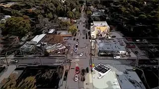 East Austin Pan American Neighborhood Park Drone Flight