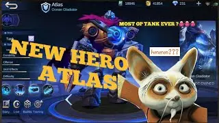 NEW HERO ATLAS -SKILLS and Gamplay🔥🔥🔥