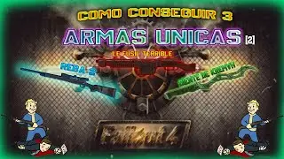 Fallout 4 Guias:Como conseguir 3 Armas Unicas 2 (Le Fusil Terrible,Reba 2 y Diente de Kremvh)