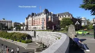 Downtown Victoria BC (Victoria Harbour, The Empress, BC Legislature) - ihikebc.com