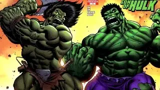 Skaar vs. World Breaker Hulk