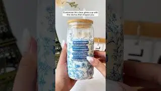 Custom Favorite Books Toile De Jouy | Personalized Clear Glass Cup