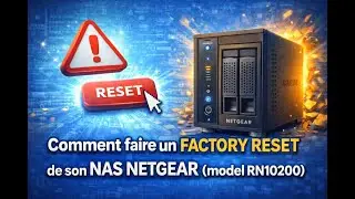 Comment faire un FACTORY RESET de son NAS NETGEAR (model RN10200 ou RN102)! Facile !