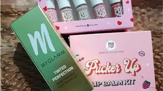 Tinted Primer just at 99RsIPopxo Lipbalm| Popxo Nail Paint|Myglamm Makeup Haul|Myglamm Shopping Haul