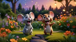 Six Squeaky Mice Know In and Out | Opposites & Concept | Fun Nursery Rhymes and Educational Songs