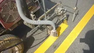 EXSEGA-PINTANDO  LAS  CARRETERA  DE MANCHAY  HACIA  PACHACAMAC  KM  3