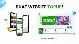 Script Website TopUp Games Otomatis Tampilan Terbaru - Cara membuat website TopUp Games