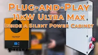 Plug-and-Play Power: инвертор Ultra Max мощностью 11 кВт в бесшумном силовом шкафу