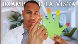 ASMR | DOCTOR TE PRACTICA UN RELAJANTE Y CALMANTE EXAMEN DE LA VISTA | ASMR MEDICAL ROLEPLAY