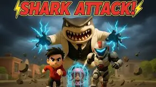Max & Marco vs Shark Don 🦈 | Part 1 | Cartoon Action Comedy 