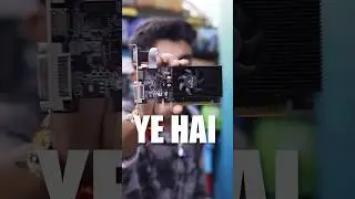 Testing GAMES on CHEAPEST Graphic Card! ⚡ #shorts #viral