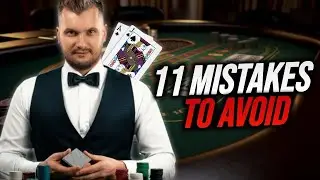 Make More Money At The BlackJack table and avoid these 11 Mistakes