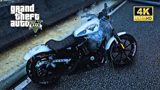 Harley Davidson - City ride in GTA V (No commentary ) Gameplay