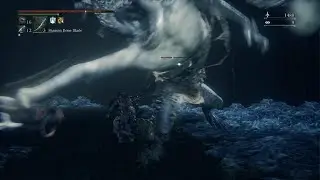 Bloodborne - Oh wow first time actually pulling off Shaman Bone on Shark Bros