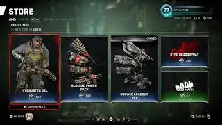 Gears 5 Item Shop UPDATE *New COB WEB LOUDOUT SET, Chromesteel Jermad, and Hivebuster Del