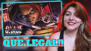OK EU NÃO ESPERAVA POR ISSO!!! | REACT: Chucky (Brinquedo Assassino) - Bem vindo ao Culto | Okabe