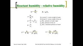 Fuel Cell (09-06)   Material and Energy Balance - Air Humidity 20210121