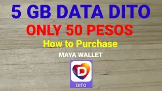 How to Buy Load 5GB Data via Maya Wallet
