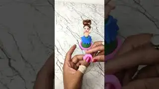 DIY Fairy doll makeover #polymerclay arcilla polim&eacute;rica, tutorial de arcilla polim&eacute;rica,