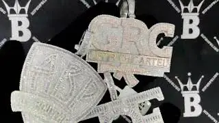 NEW DRIP! Real .925 Silver Hip Hop Bling Pendants | Iced Out Jewelry