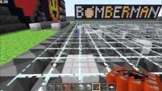 Bomberman in minecraft