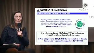 Réunion publique n°3 _ Révision Générale du PLU _ Partie 1/2 Présentation