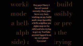hello neighbor pre alpha map done soon (maybe) #helloneighbor #helloneighbour #prealpha