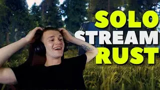 СОЛО ВЫЖИВАНИЕ ПОСЛЕ ВАЙПА! БИСКВИТ СТРИМИТ RUST/RUST