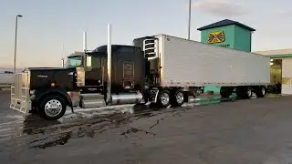 2017 Kenworth W900l Fitzgerald Glider Kit Truck Tour. 4k