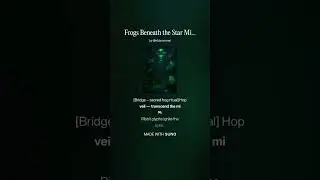 Frogs Beneath the Star Mire #aimusic #aimusic2026 #surreal #ambient #swampwave #experimental