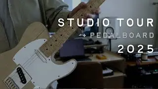 STUDIO TOUR + PEDALBOARD | 2025 GEAR RUNDOWN | JOHN MEDING