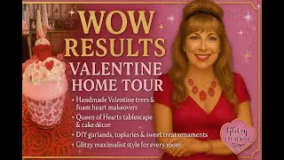 Valentine&rsquo;s Day Home Tour | Maximalist DIY Decor Ideas & Sweet Treat Displays!