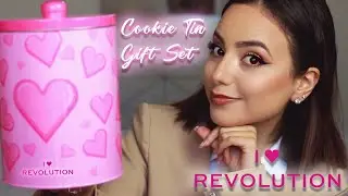 🍪 I HEART REVOLUTION COOKIE TIN UNBOXING! 🍪 CHRISTMAS GIFT SET
