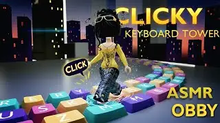 ASMR KEYBOARD TOWER OBBY | ROBLOX