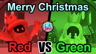 Merry Christmas 🎄 RED vs GREEN on Fall Guys 🔴 LIVE